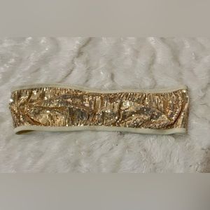 Nollie Gold Sequin Bandeau